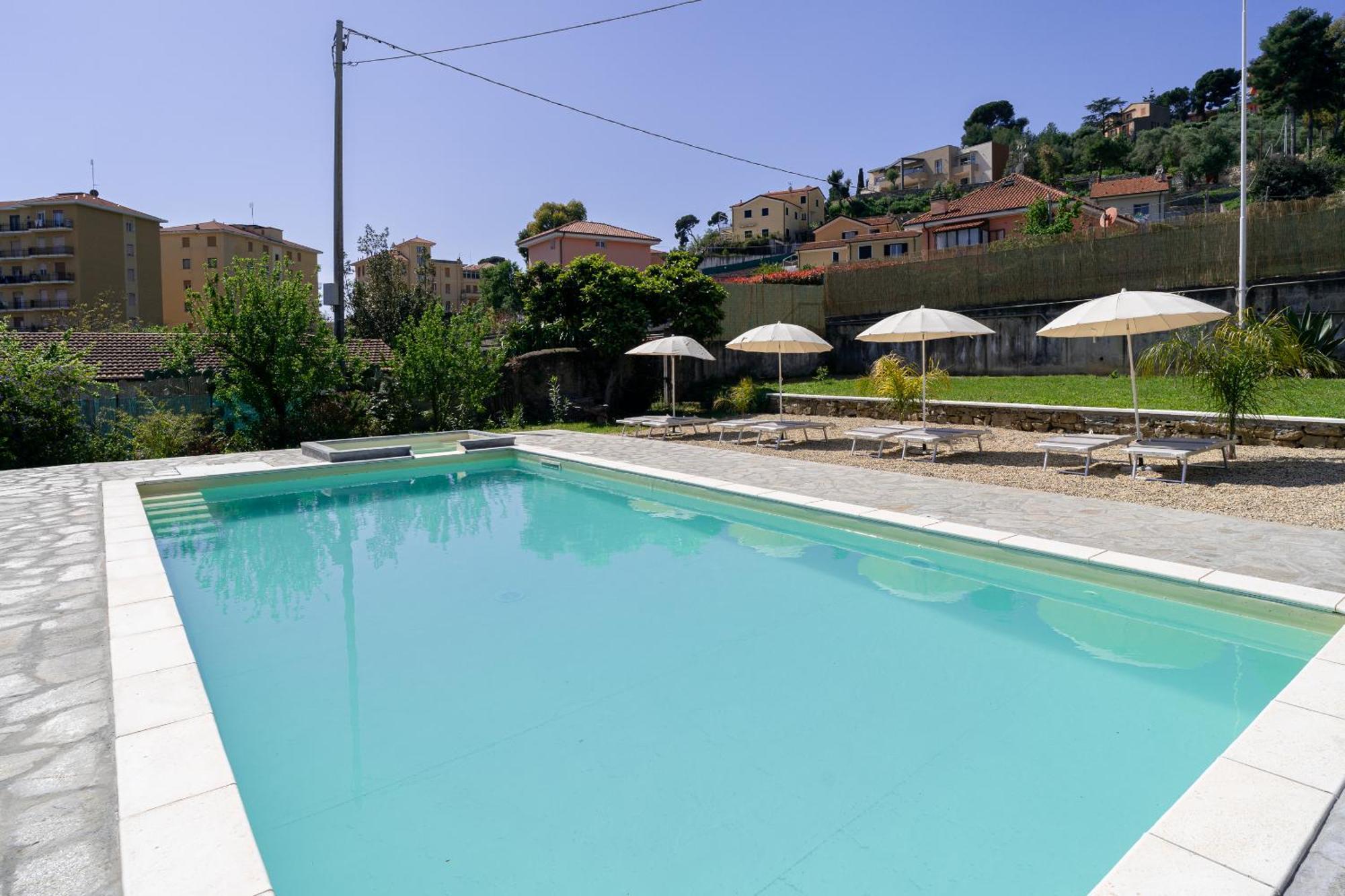 Il Gattino Di Porto - Apt 1 - Monolocale Veranda Piscina 因佩里亚 外观 照片